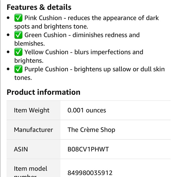 The Creme Shop Clean Canvas Cushion Primer - Picture 16 of 16